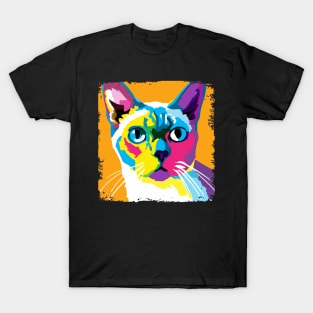 Singapura Cat Pop Art - Cat Lover Gift T-Shirt